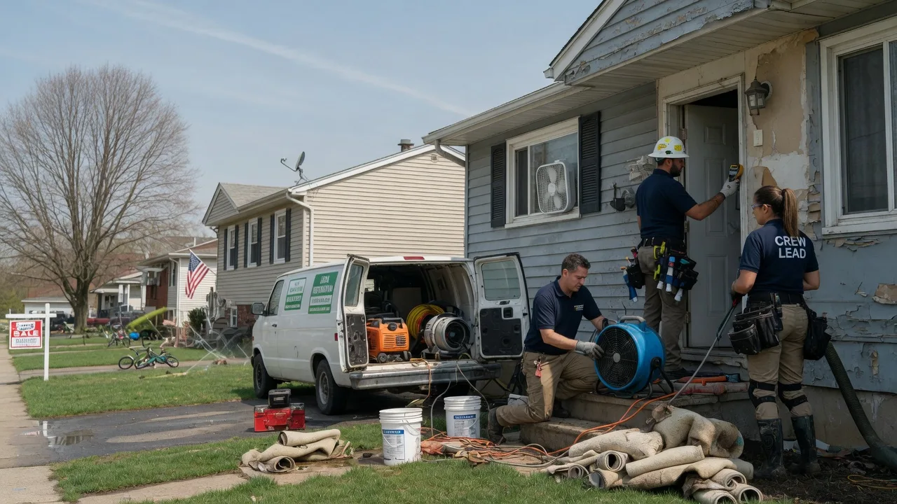 Flood Cleanup in Mesopotamia, OH near me
