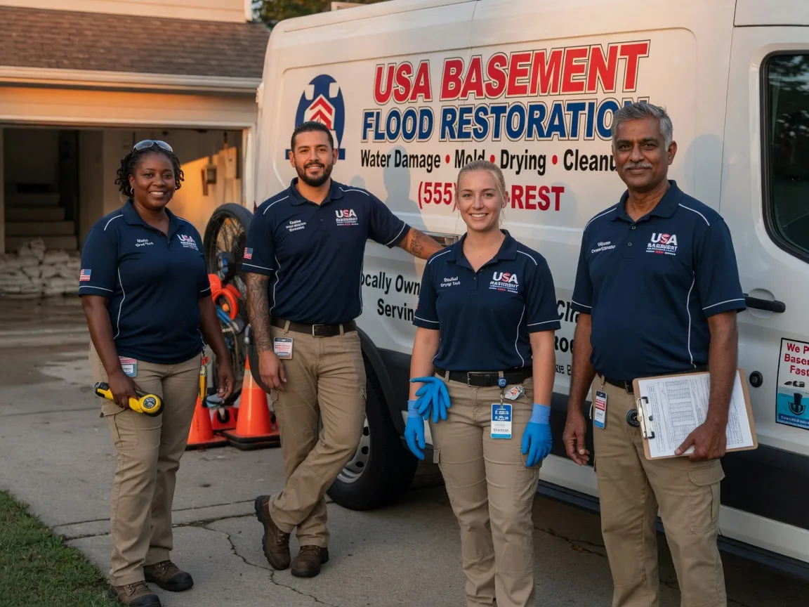 Basement Flood Cleanup company in Mesopotamia, OH